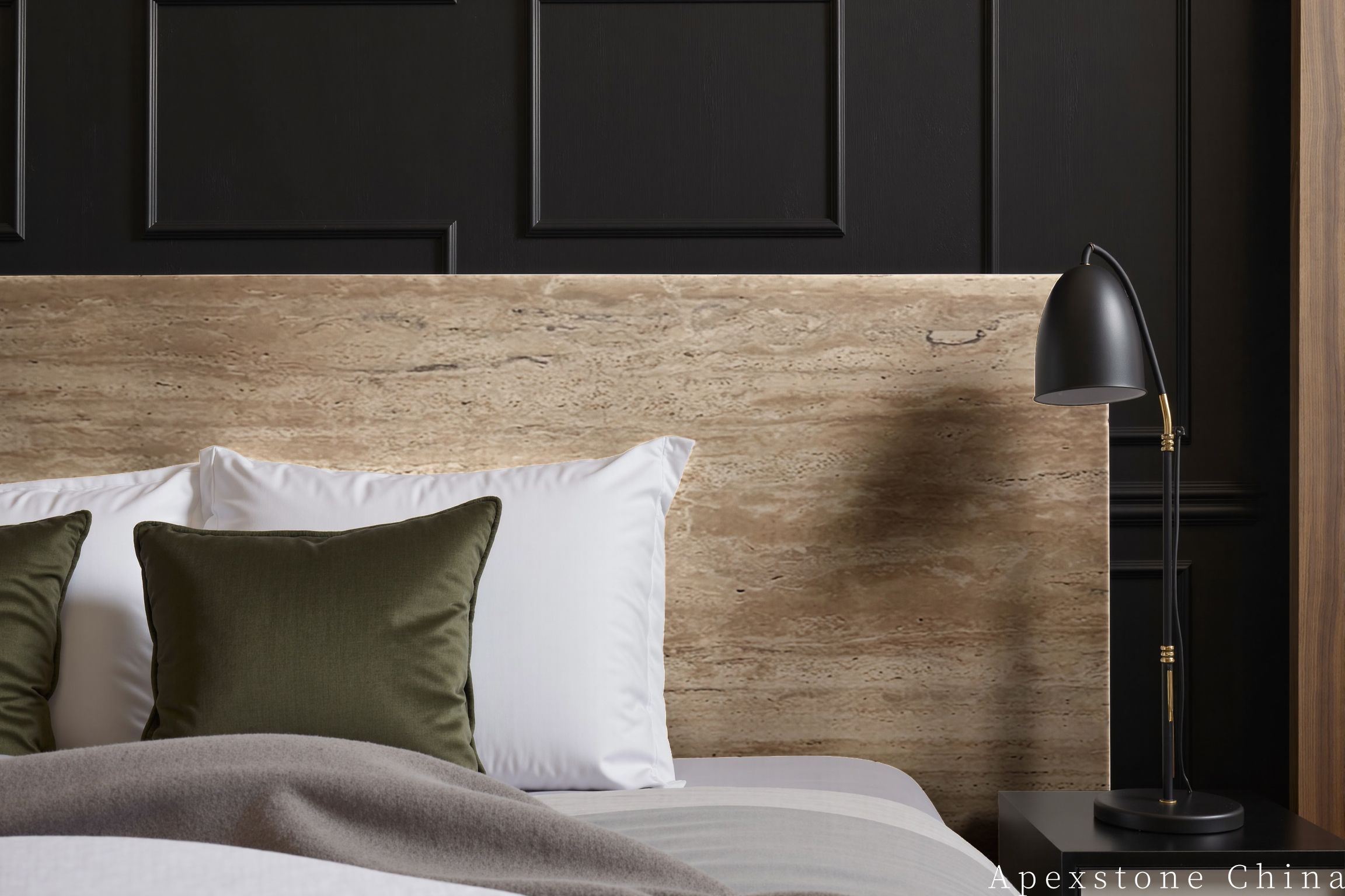 Architectural Contrast: Ivory + Charcoal