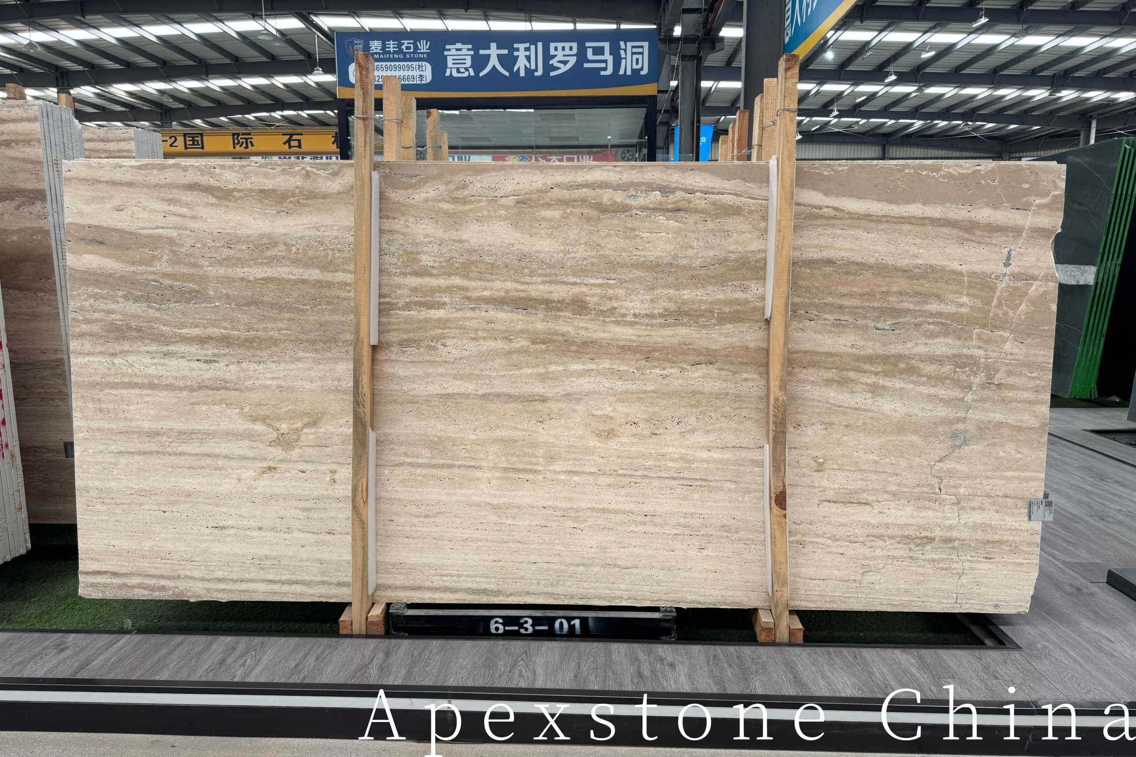 Italian Travertine Romano Tiles - Floor, Wall & Backsplash Travertine Classico Roma