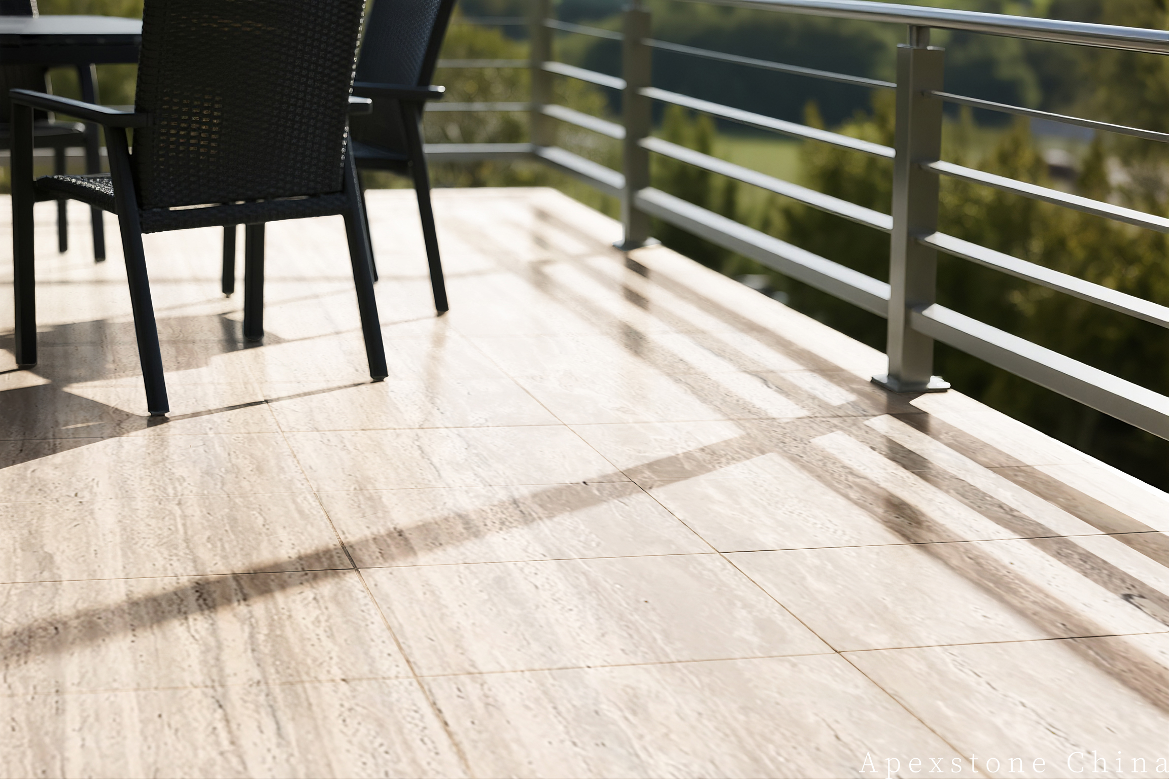 Travertine Romano Outdoor Paving & Pool Coping Italian Travertine