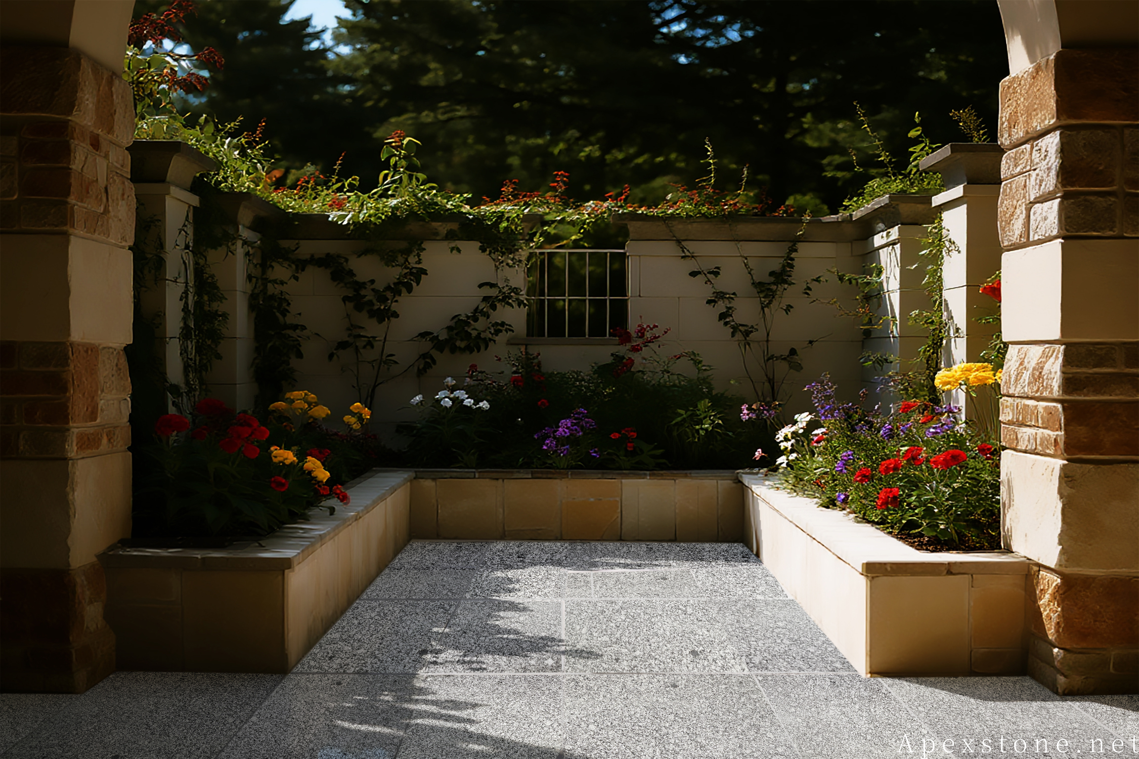 Sea Wave Granite Garden & Landscape Stone - Outdoor Landscaping Sea Wave Granite