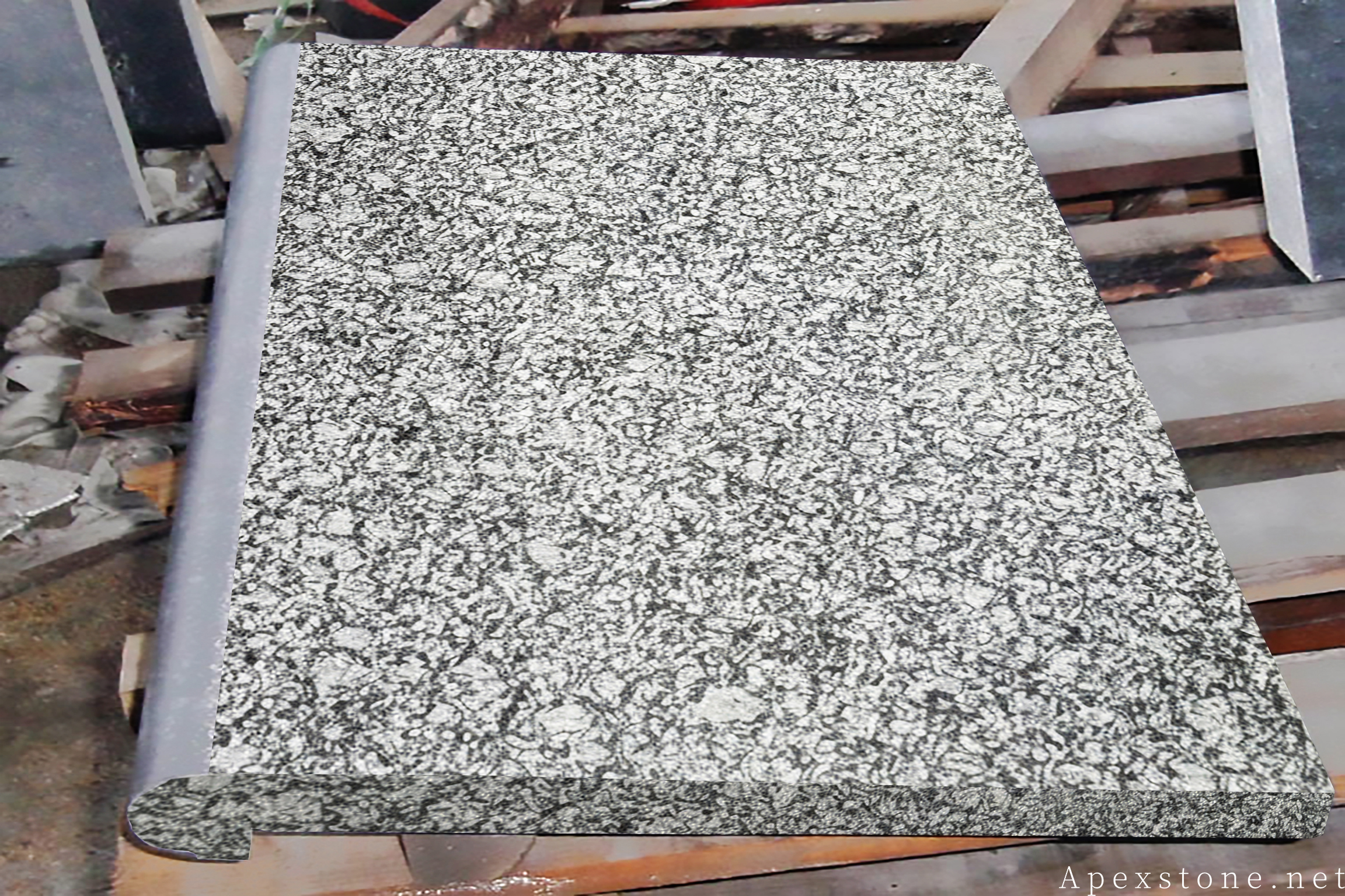 Sea Wave Granite Pool Coping & Surround - Outdoor Pool Edging Sea Wave Granite