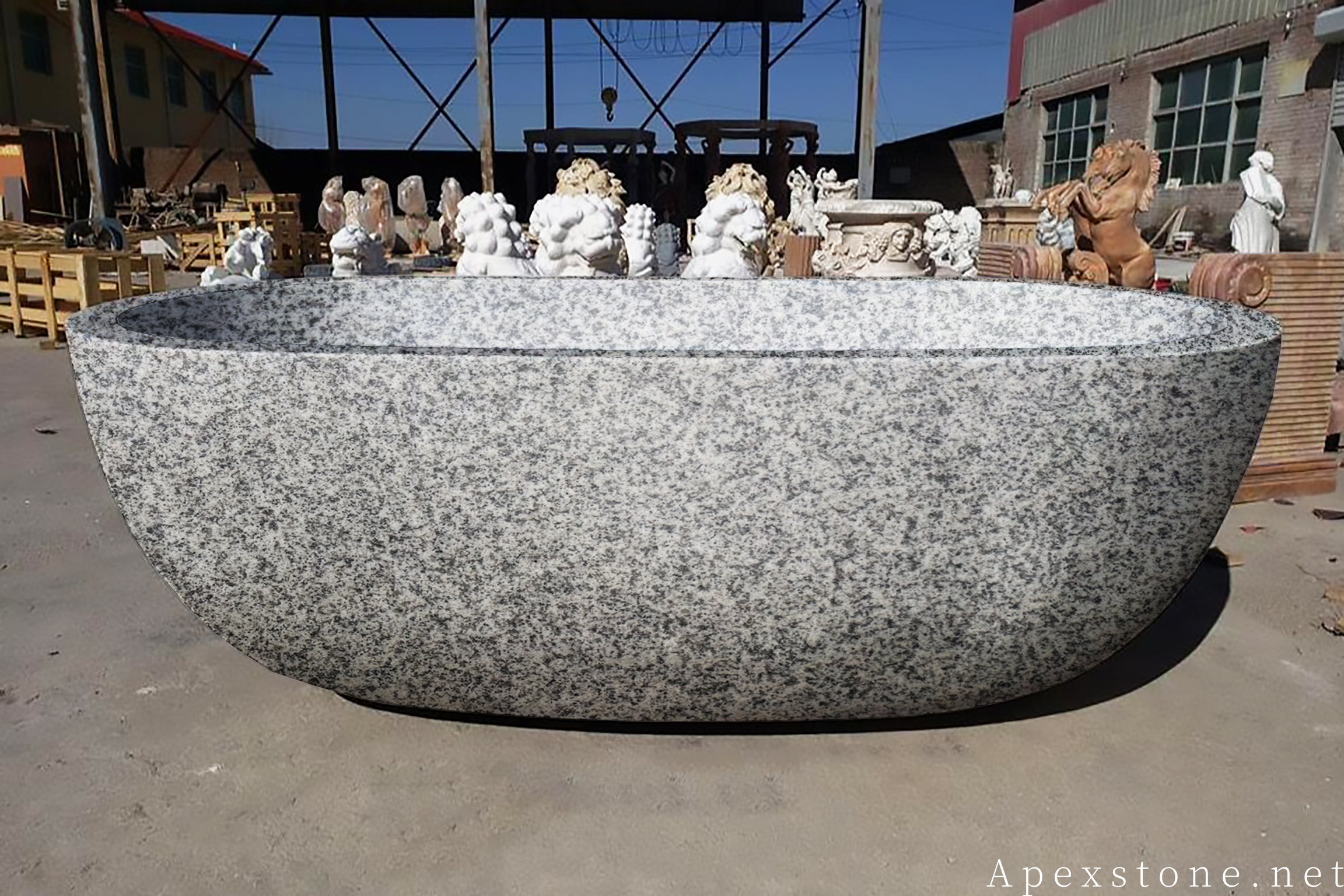 Bianco Crystal Granite Sinks & Tubs bathroom stone