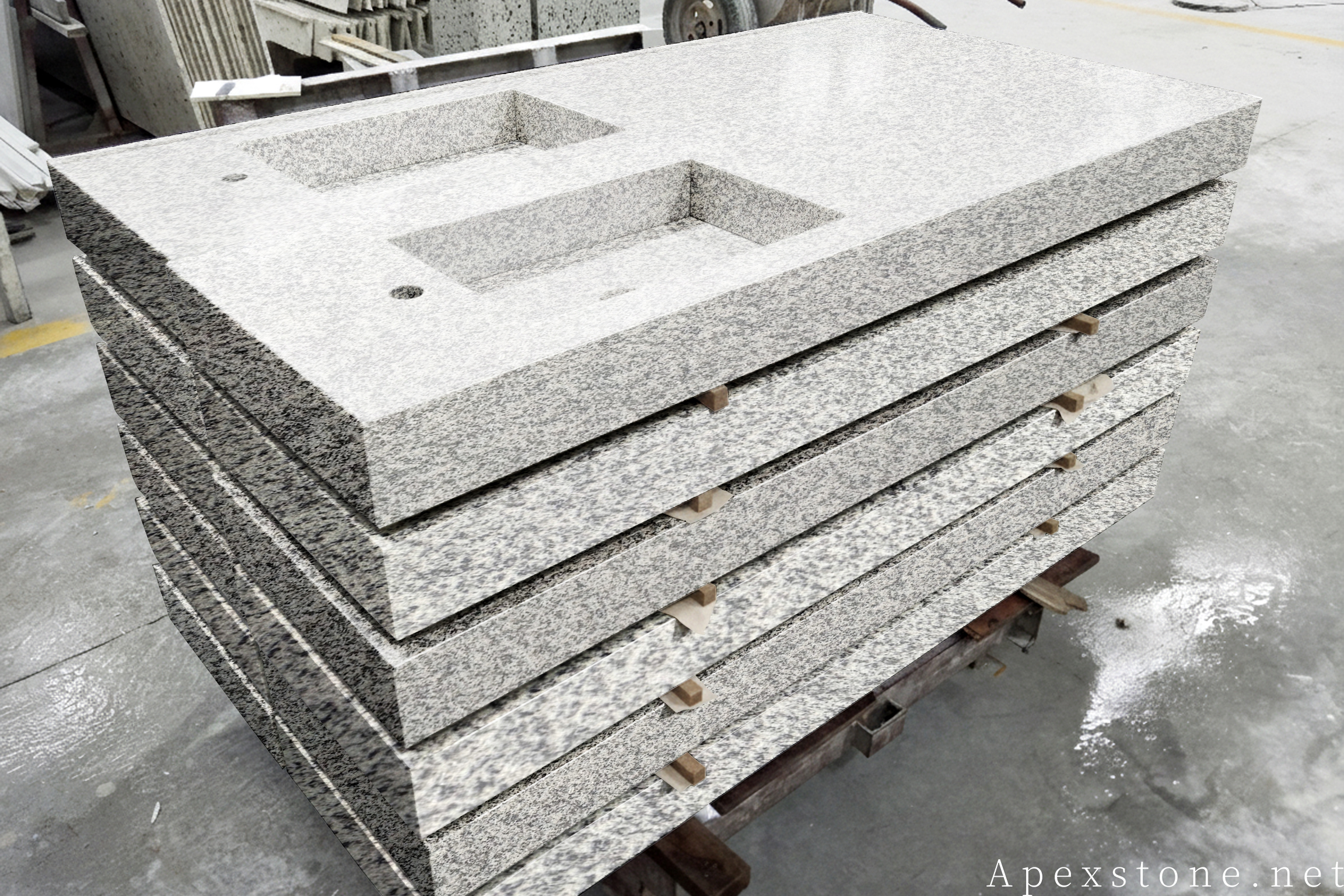 Bianco Crystal Granite Sinks & Tubs stone sinks