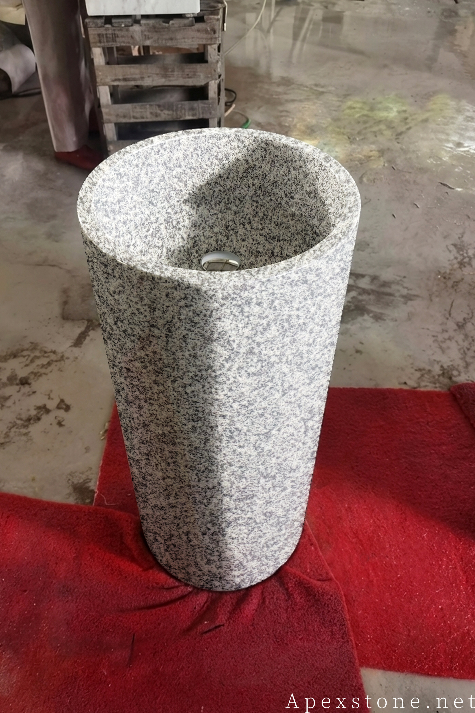 Bianco Crystal Granite Sinks & Tubs stone sinks