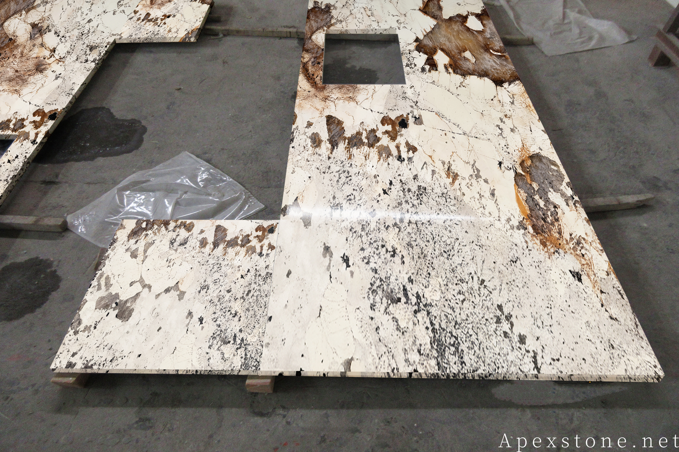 Pandora Quartzite Kitchen Countertops & Islands Quartzite Kitchen Island