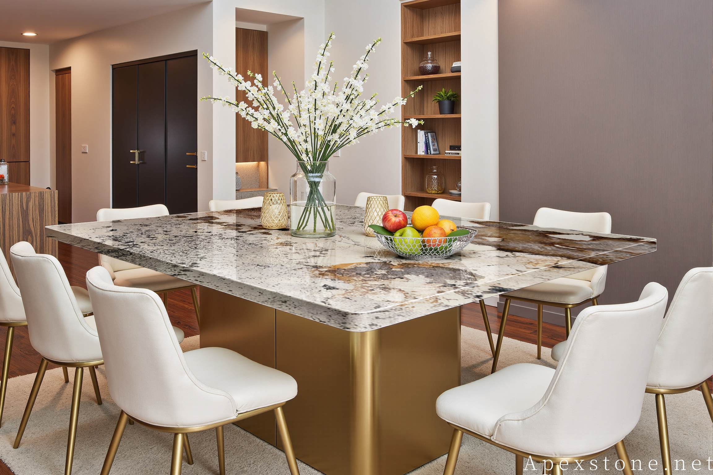 Pandora Quartzite Dining Tables Stone Dining Table