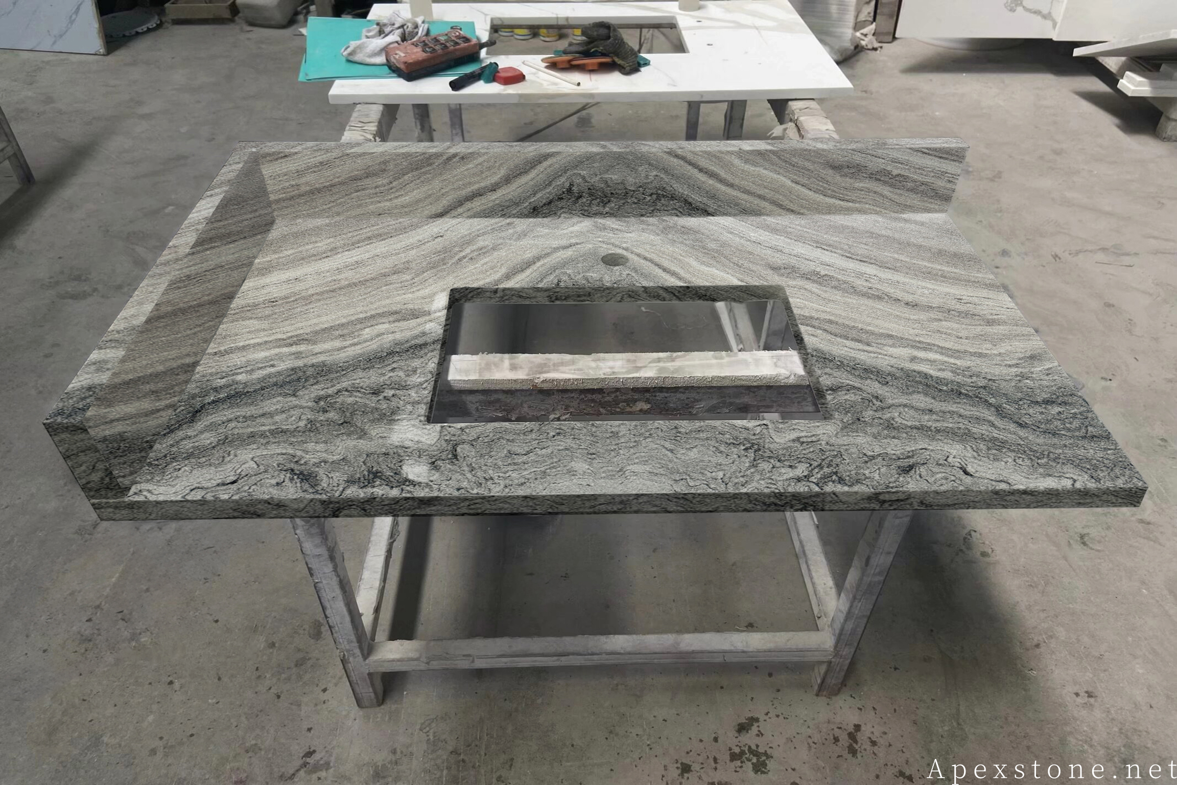 Red Sandalwood Marble bathroom vanity countertop product