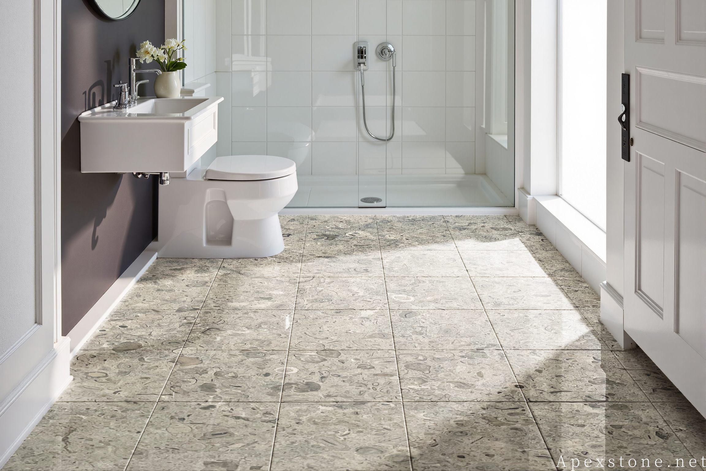 Portuguese Grey Limestone Bathroom Design Portuguese Grey Limestone