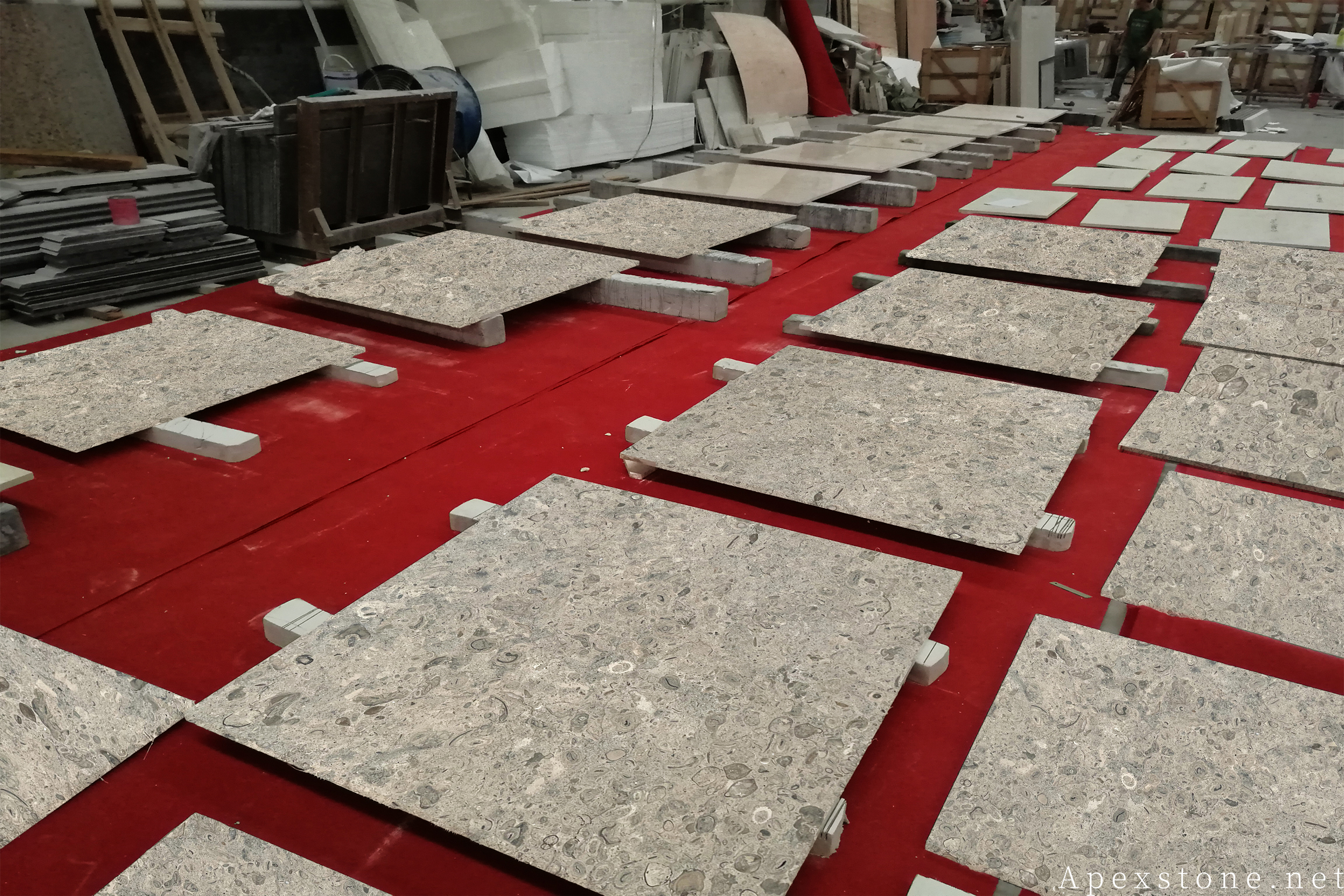 Portuguese Grey Limestone wall cladding 2 200