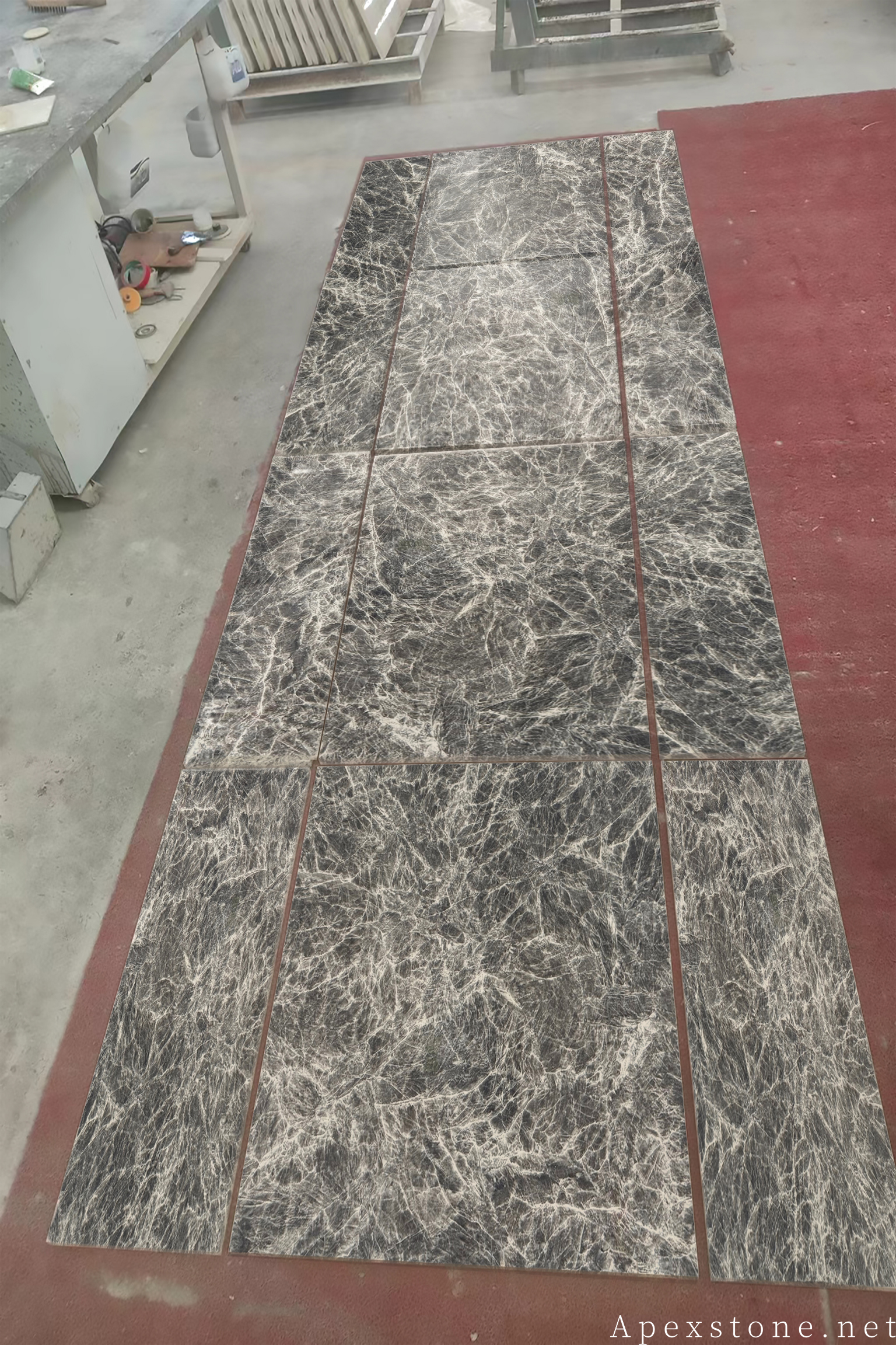Snow Black Fox Marble Floor & Wall Tiles Marble Wall Tile