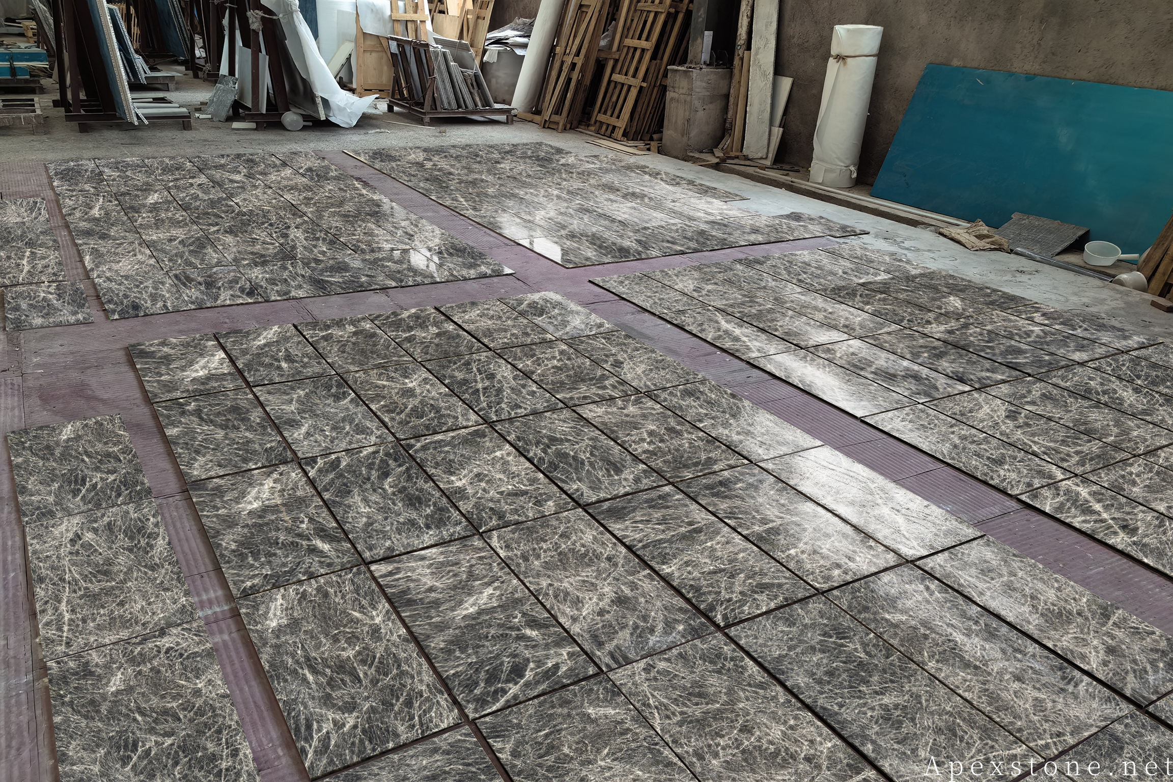 Snow Black Fox Marble Floor & Wall Tiles Snow Black Fox Marble Tile