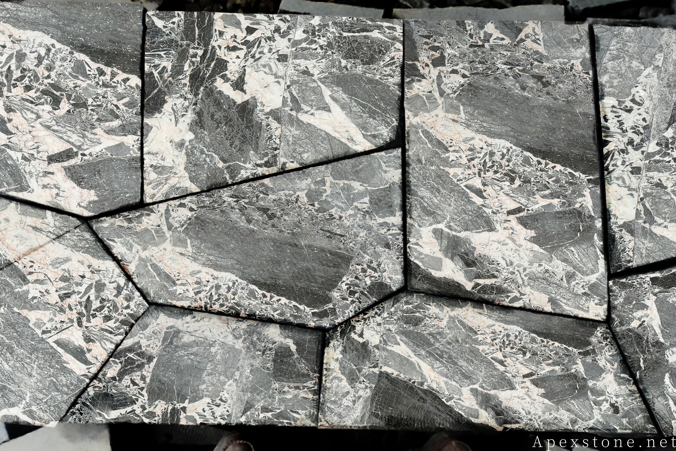 Chanel Grey marble backyard paverstone product