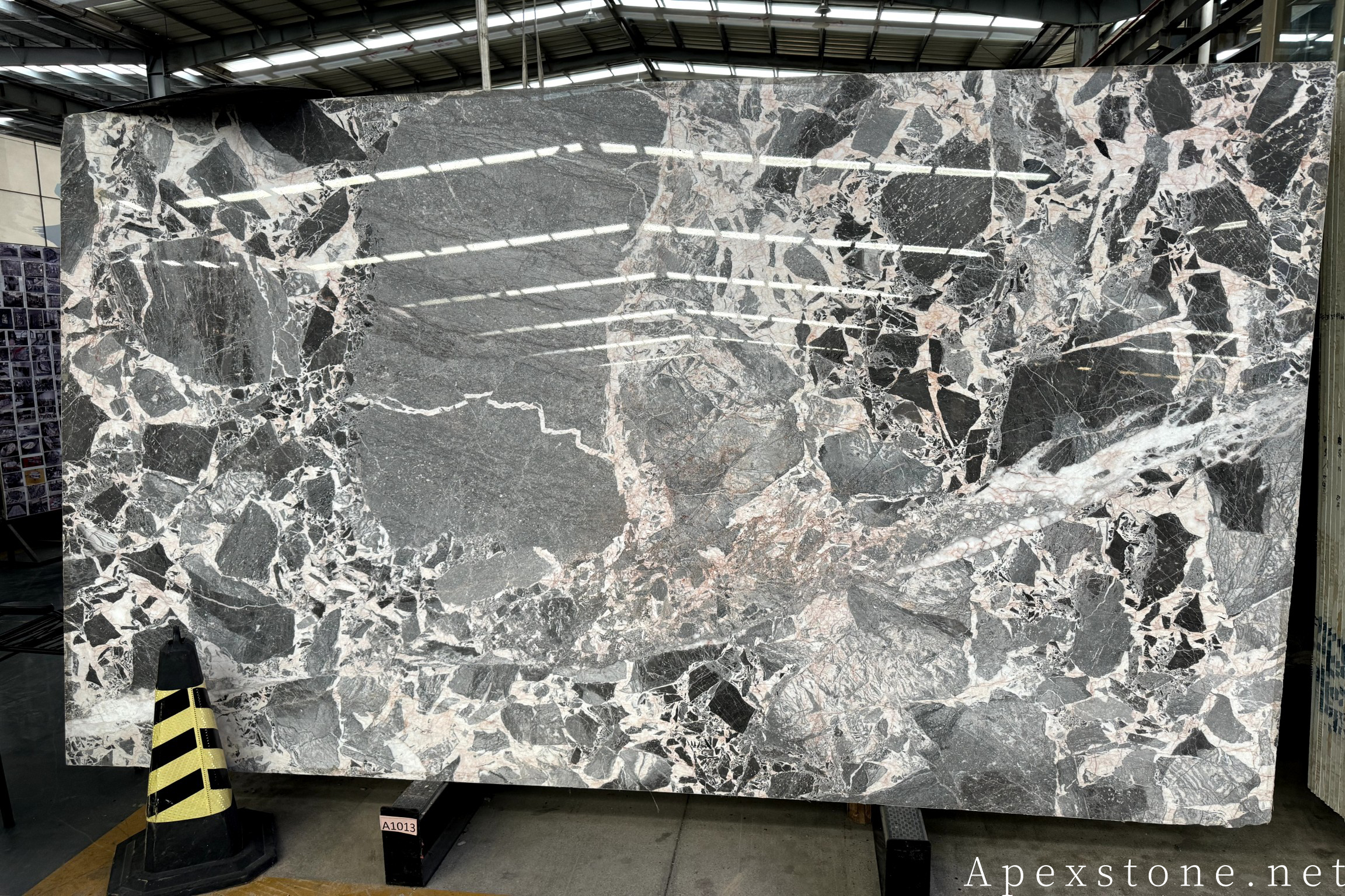 Chanel Grey Marble bathroom shower slabs 294