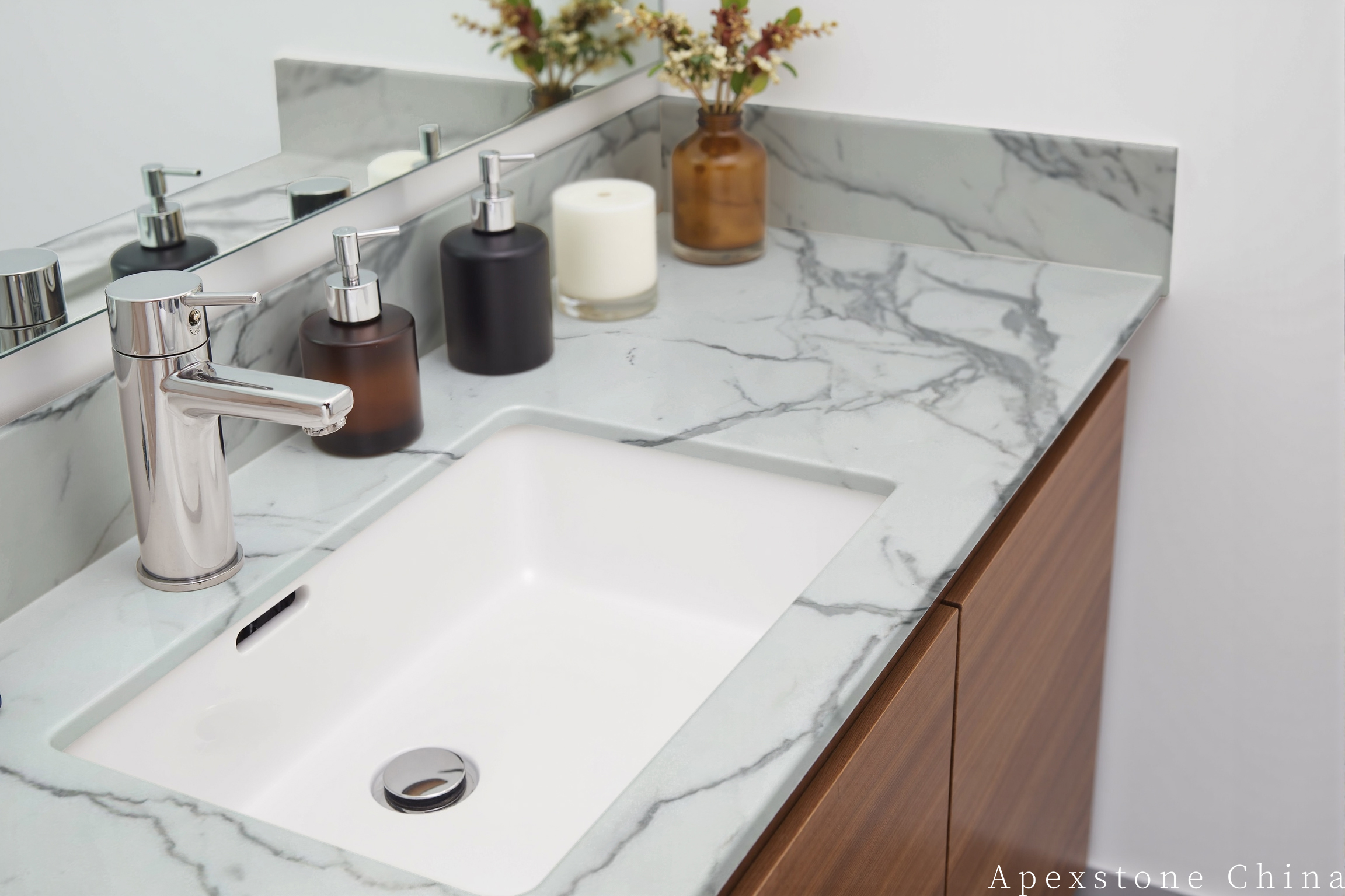 Calacatta White Marble Bathroom Vanity Tops Calacatta Bathroom Vanity